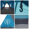 16 Person Family Tent with Roof Blue 680 x 510 x 210 cm