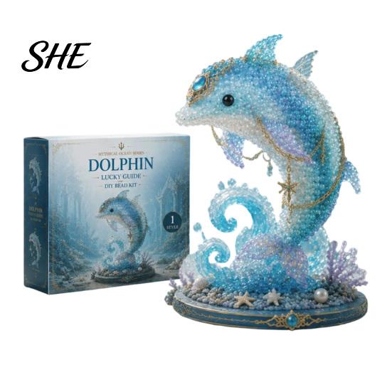 Kit di Creazione di Animali Marini con Perline Sott'acqua, Mitico Oceano Fai da Te per Principianti, Creazione di Animali 3D con Perline con Istruzioni, Perline e Modello con Design Unici del Mare