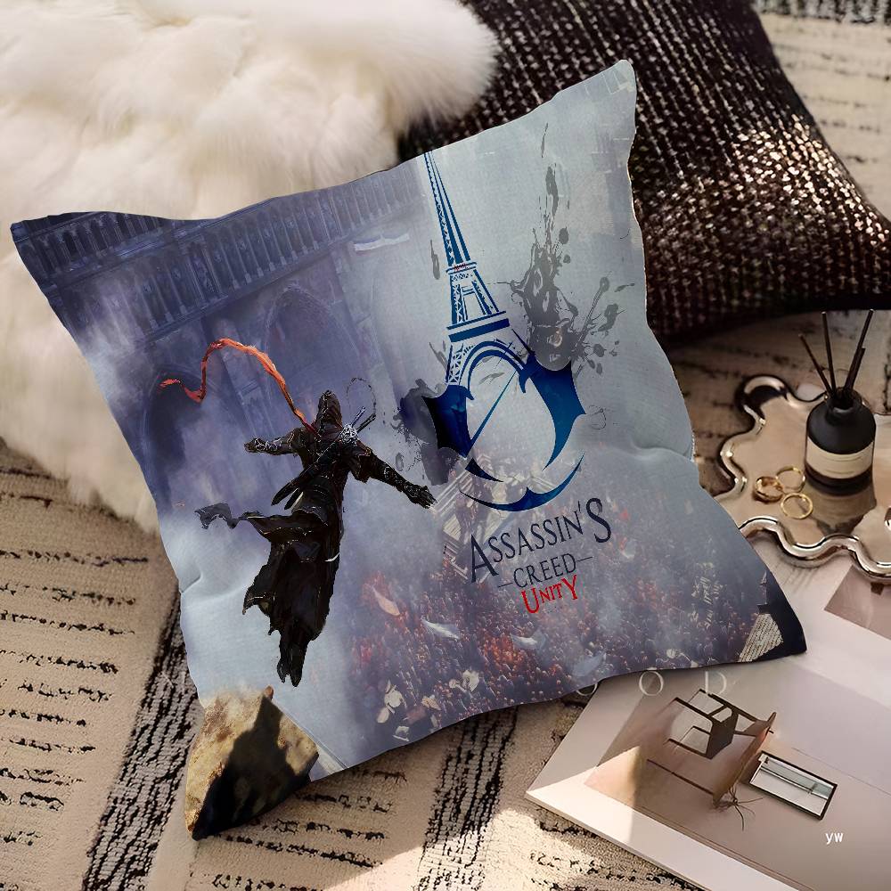 Gamer A-assassin S Creed Cushion Cover Decorative Pillow Sofa Home Decor Case Pillow Cases