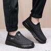 Winter Herren Stiefel Warme Schneestiefel Bequeme Slip-on Baumwollschuhe Rutschfest Plüsch Damen Schuhe Wasserdicht Weiche Sohle Knöchelhohe Stiefel