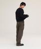 Akesi Contra Layered Henley Neck Long Sleeve_Black And Charcoal