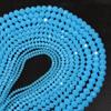1 Strand 4/6/8/10mm Faceted Crystal Beads Sky Blue Rondelle Glass Loose Beads For Jewelry Making DIY Bracelet Necklace Supplies