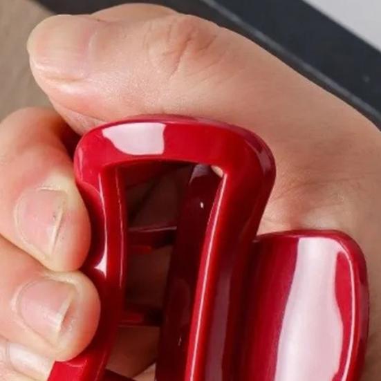 Damen Haarspange Rostfrei Federleicht Rutschfestes Design Haarkralle Hinterkopf Dusch-Haarstyling-Clip Haarschmuck