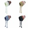 Windproof Children Knitted Hat Autumn Winter Ear Protection Hats Cute Boys Girls Beanie Cap  Kids