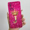 For Vivo V19 1933 Case Luxury Crown Letters Couple Liquid Silicone Soft Phone Cases For Vivo V 19 Camera Protection Back Cover