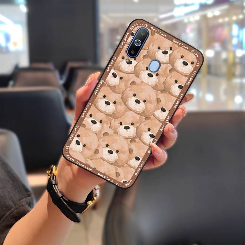 Anti-knock TPU Phone Case For Samsung Galaxy A8S/SM-G8870 Cartoon Silicone Dirt-resistant Fashion Design Cute Shockproof