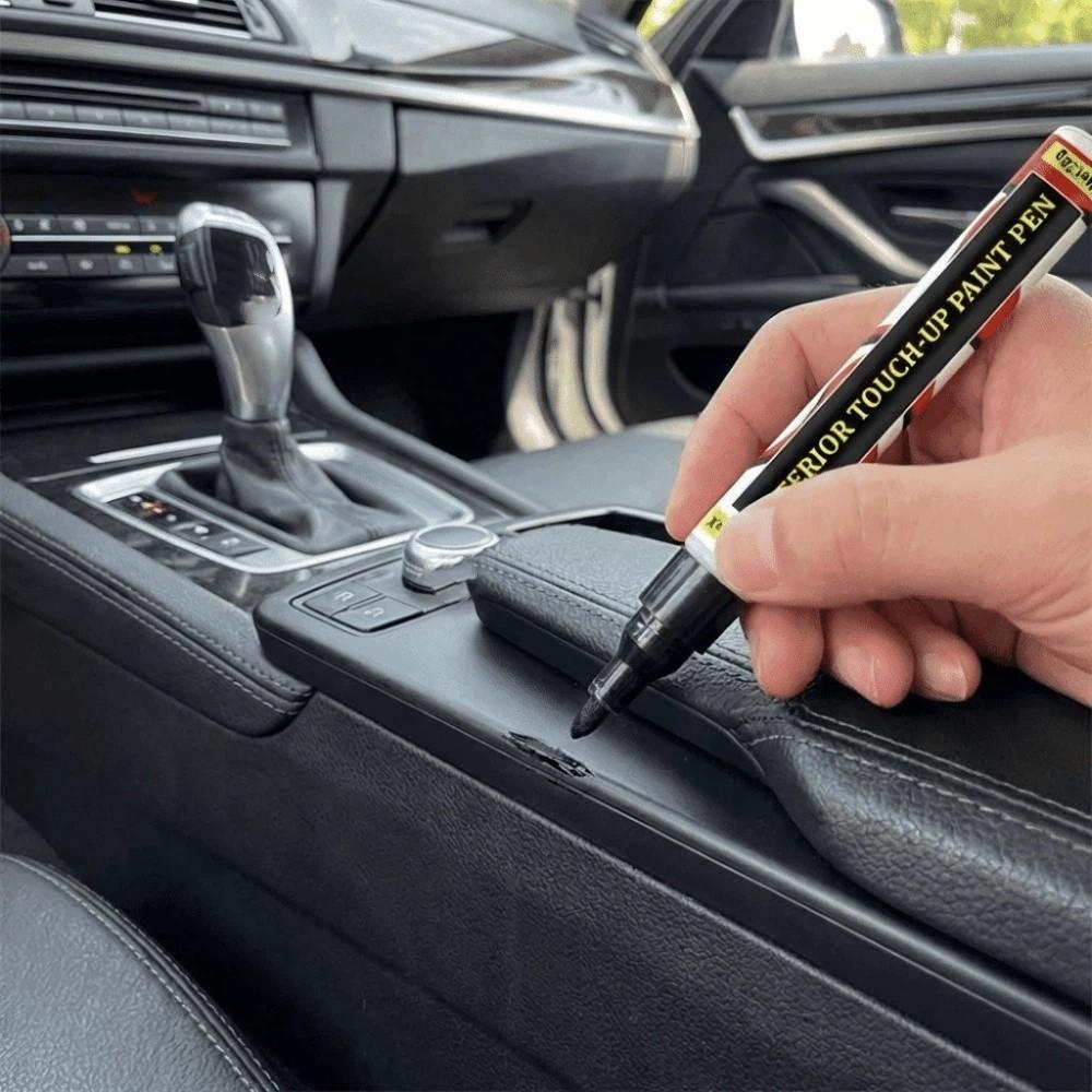 3pcs/bag Plastic Parts Touch-Up Paint Pen Smooth Application Dashboard Scratch Repair Car Interior