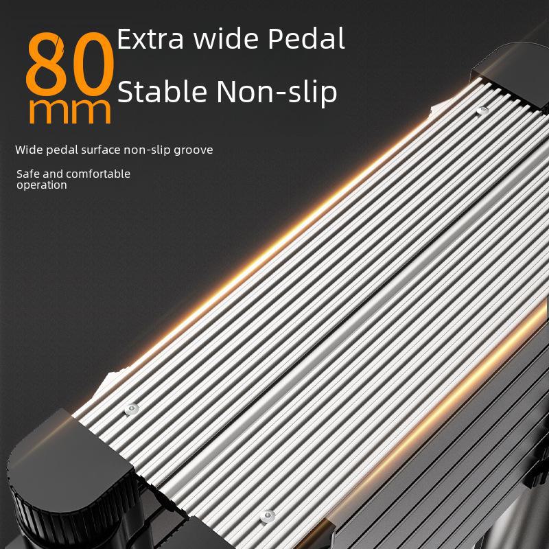 Multifunktionale Teleskop-Klappleiter aus Edelstahl