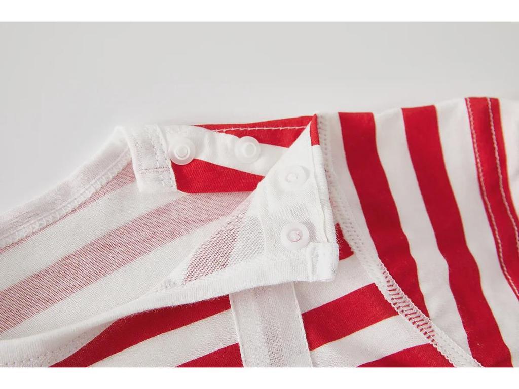 Unisex Newborn Pure Cotton Short-Sleeve Romper - Boneless One-Piece Crawling Outfit for Babies