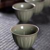 Yi Hu De Green Lotus Pottery Tea Set