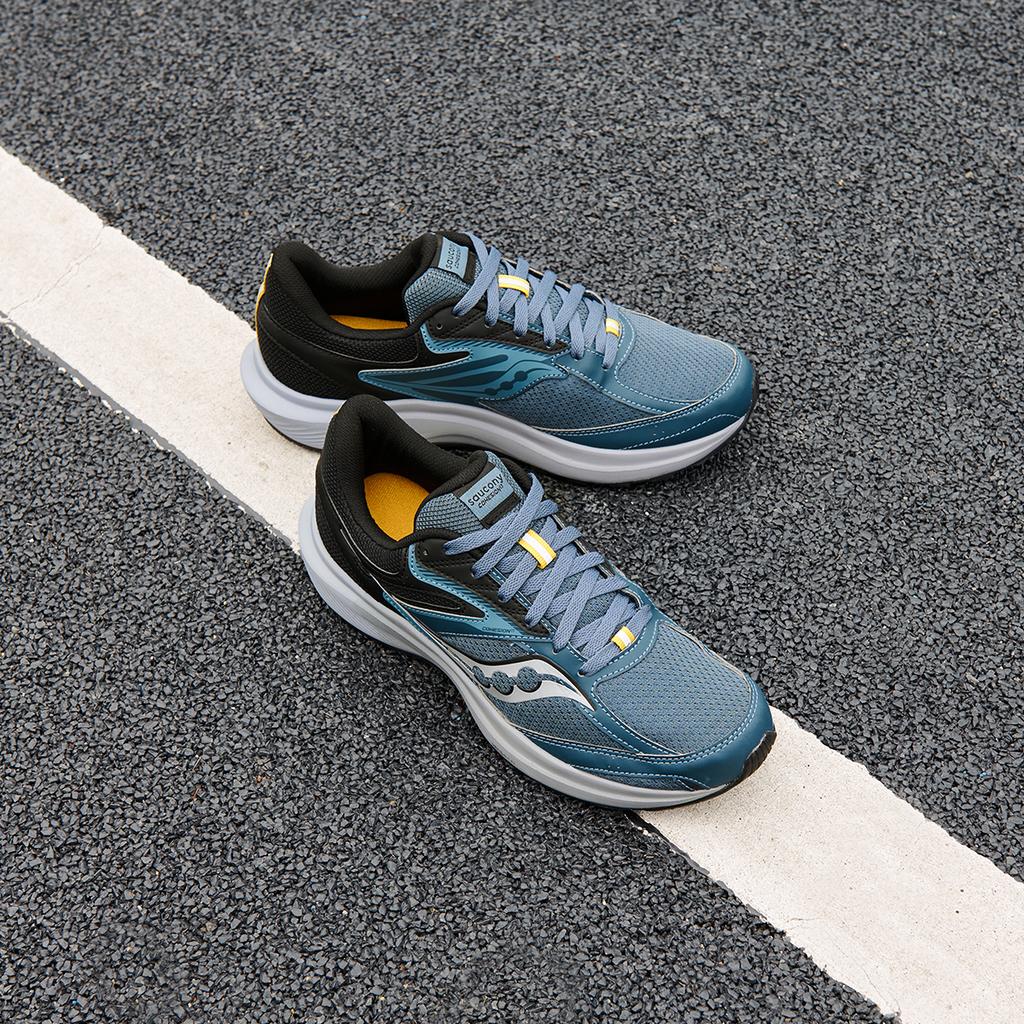 SAUCONY Cohesion 17 Dusk Black Heren Sneakers Blauw S20943-200