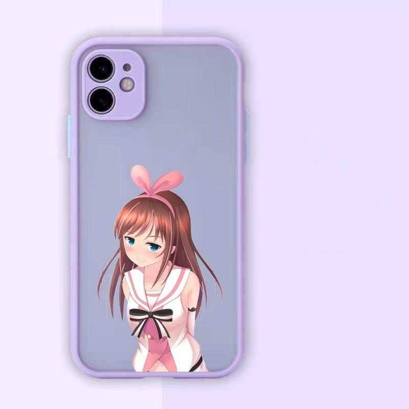 Cute Virtual Idol Kizuna AI Phone Case For IPhone 14 13 12 11 Mini Pro Max XS X Max XR 8 7 Plus SE 2022 Skin Color Phone Cover