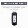 Funda de cuero TPU para llave inteligente de coche, funda protectora para Mazda 2 3 5 6 Axela Atenza Demio CX-3 CX-4 CX-5 CX-7 CX-9 MX5 CX8
