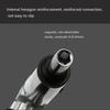 Ratchet Screwdriver 1/4inch Inside Hexagon Screwdriver 0-180 Degree Adjustable Ratchet Bit Holder Screwdriver