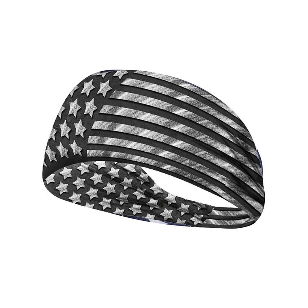 Stylish Hairband for Men Women and Kids Fashionable and Comfortable Head Accessory Flags Sweatbands Versatile