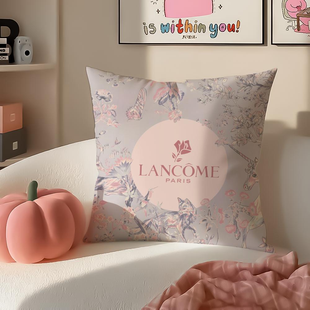

Fashion Pattern LLLancome Cushion Cover Pillowcase Short Plush Invisible zipper Room Sofa Cushion Cover 30X30cm