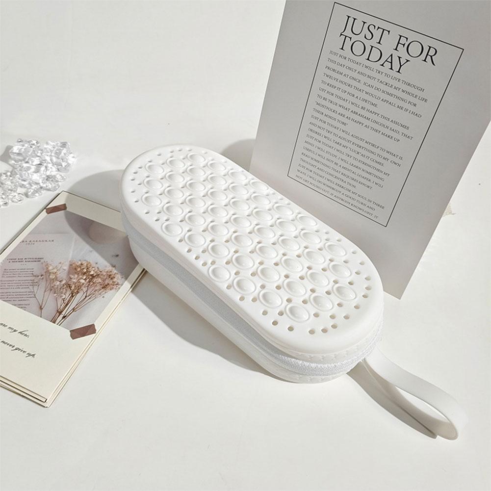 Silicone Protective Cases with Drain Hole Carrying Case Swimming Goggles Storage Box for Goggles