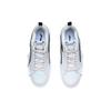 Li Ning Form-G Fabric Synthetic Leather Non-Slip Lightweight Balance Wear-Resistant Breathable Low-Top Skate Shoes Men Sneakers White AGCR087-1