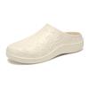 Unisex Kitchen Chef Clogs Slip On Breathable Waterproof Oil-proof Chef Shoes Lightweight Men Women Clogs Antiskid Size 36-45