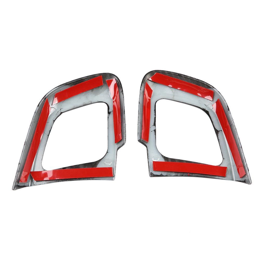 2Pcs Left Car Steering Wheel Button Cover Trim for Land Rover Range Rover Evoque 12 17