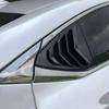 For Lexus ES250 ES350 ES300h 2019-2025 Car Rear Louver Window Side Shutter Cover Trim Sticker Vent Scoop ABS Carbon Fiber Auto