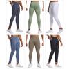 Men's Running Leggings Workout Pants with Pocket Quick Dry Compression Tights Gym Fitness Trousers