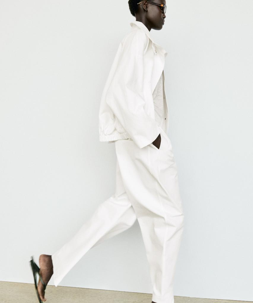 Masimodutti Fluid Barrel Fit Cord Pants