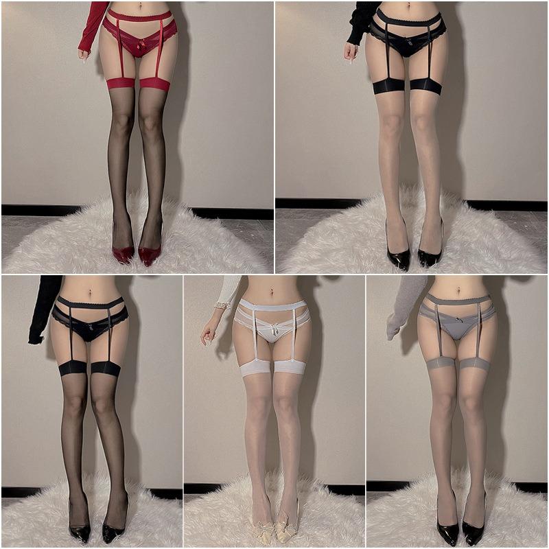 Sex stockings sexy suspenders integrated socks Spice girls nightclub dancing sexy stockings splicing tearable stockings