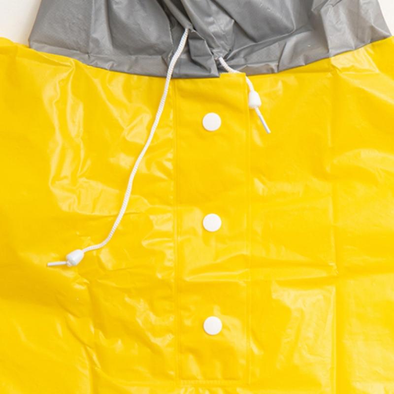 Daiso Two Tone Adult Hooded Raincoat