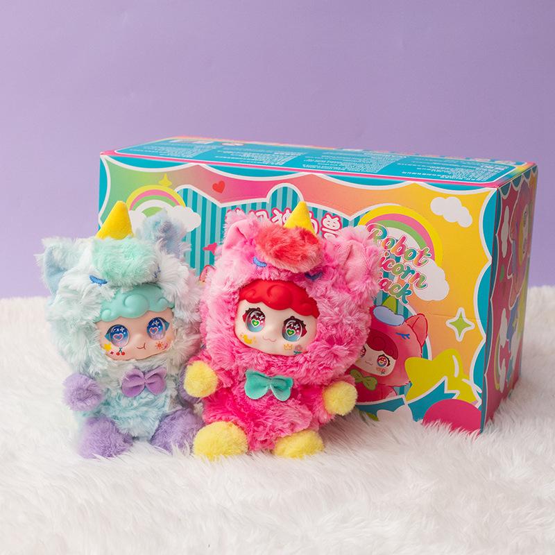Dream Unicorn Series Plush Blind Box 1 PCS- Cute Vinyl Face Random Design Action Figures Collectible Mystery Stuffed Toys Bag