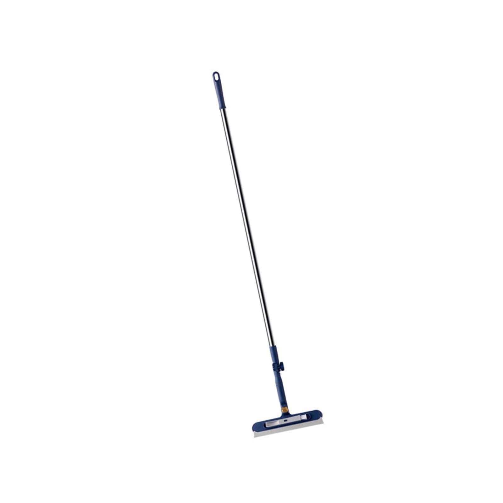 Squeegee Glass Cleaner Window Wiper Double Sided Brush For Complete Glass Maintenance синий