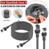 For Starlink Gen 3 Cable Ethernet Cable Waterproof Standard V3 Cable Internet Cable 30-150Ft Extension Web Cable for Starlink V3