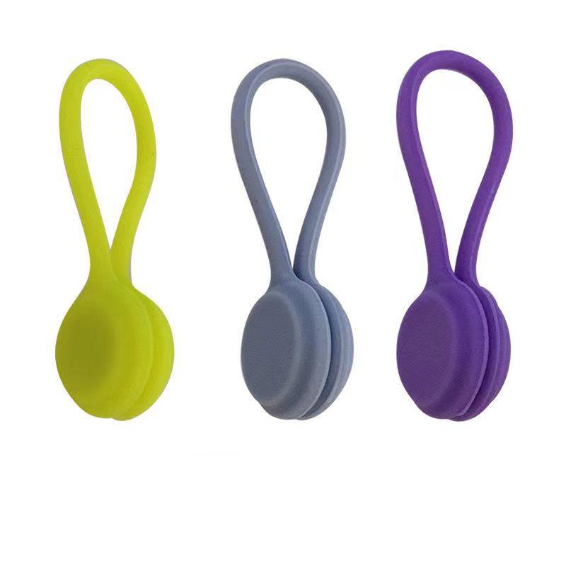 3Pcs/Pack Earphone Cord Winder Cable Holder Organizer Clips Multi Function Durable Magnet Headphones Winder Cables Drop Shipping