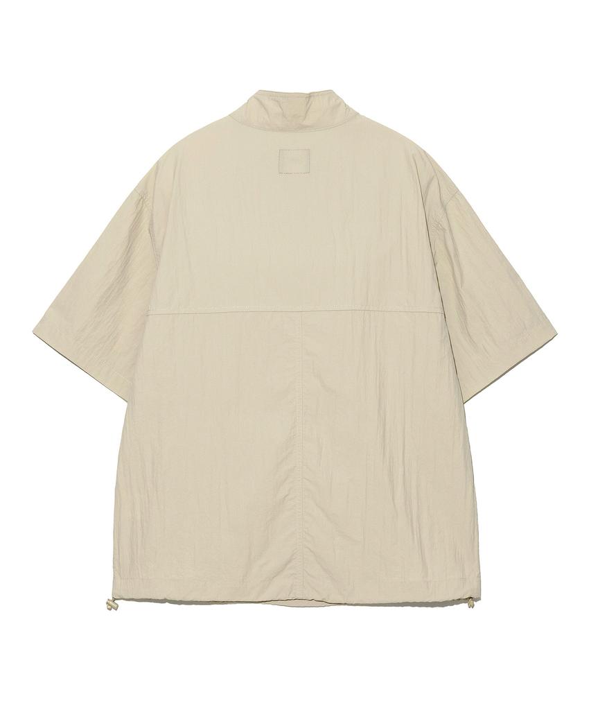 Lee Nylon Short Sleeve Anorak Light Beige