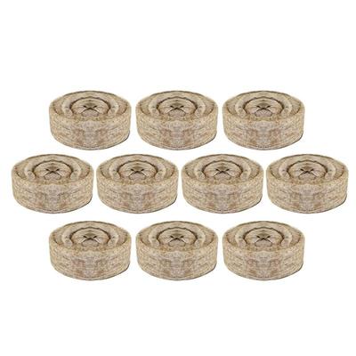 Peat Pellets 10 Count 30mm Plant Starter Seedling Tray Nutrition Block Compression Peat Block Nursery Block