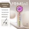 Portable Rechargeable Mini Fan with Colorful Lights - Strong Wind for Outdoor, Dorm, or Personal Use