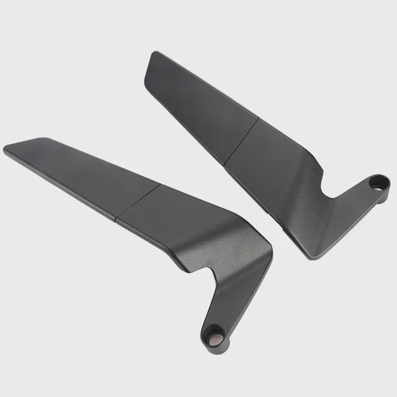 Adjustable Invisible Wing Rearview Mirror for Motorcycles - Universal Fit for Kawasaki, Yamaha, Suzuki