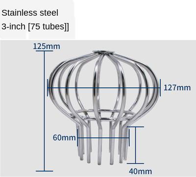 304 Stainless Steel Drain Floor Dome Drain Lock Floor Line Leak Gutter Guard Filter Strainer Stops Leaves Seeds Debris Gutter Cl
