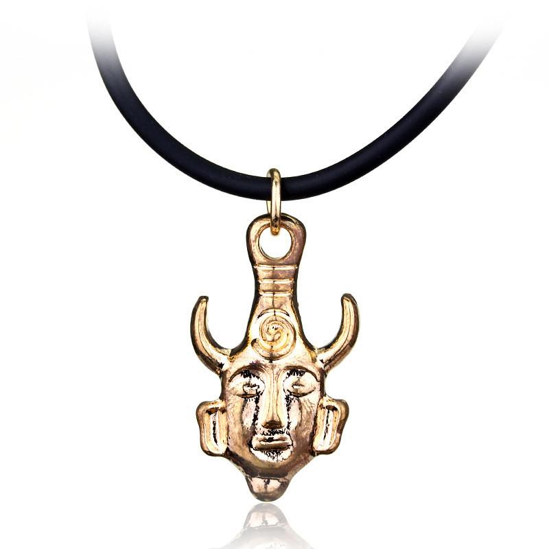 Dean Supernatural Pendant Necklace With Alloy Animal Design For Fans And Travel