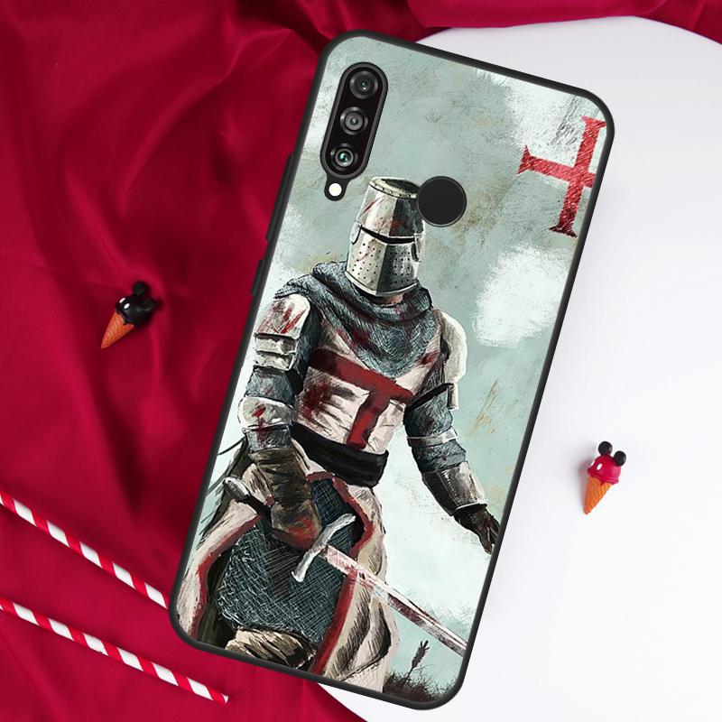 

Knights Templar For Huawei Nova 11 Pro 9 10 SE Y60 Y70 Y90 Y61 Y91 Y73 Y72 12i 11i 8i P20 P30 P40 Lite Case Huawei Nova 8i