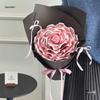 Valentine's Day Camellia Rose Bouquet DIY Kit - Perfect Birthday Gift for Girlfriend or Best Friend