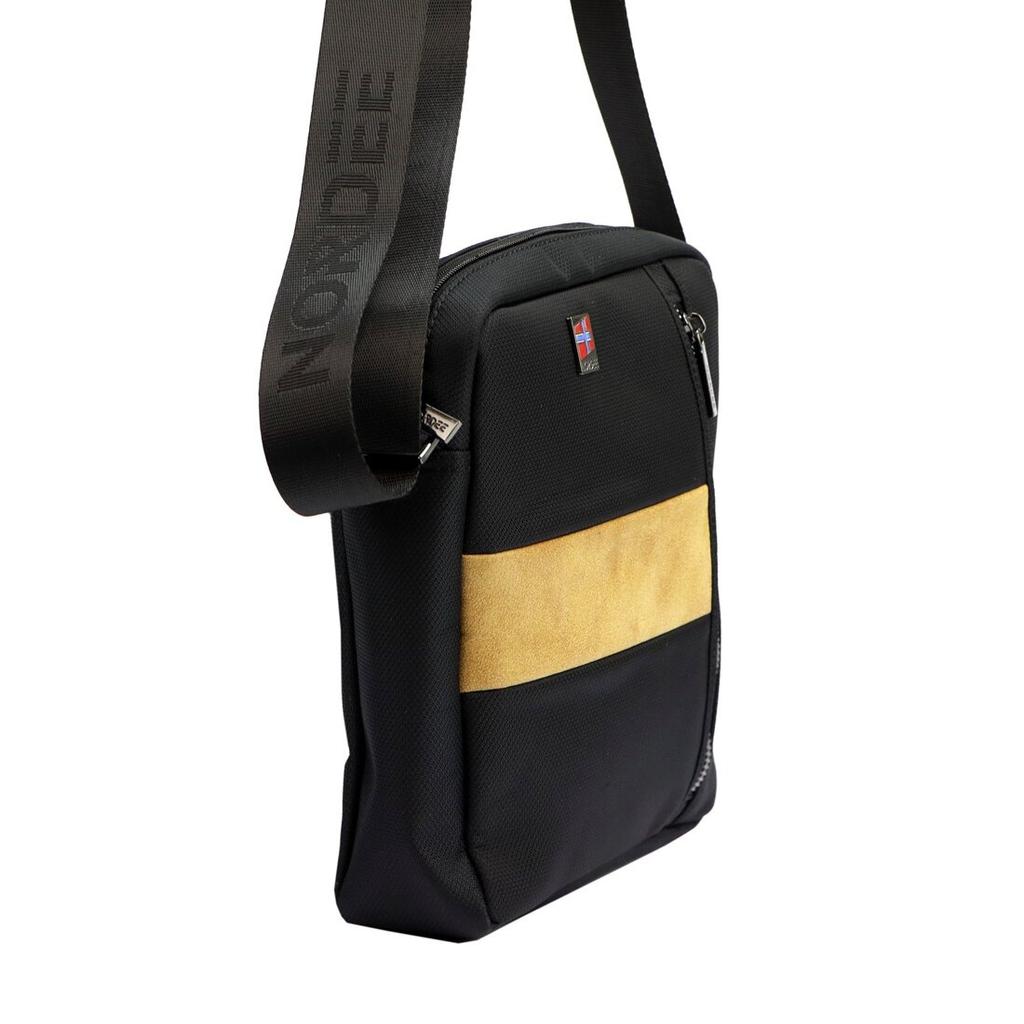 Trwała saszetka męska wykonana z poliestru Nordee S112