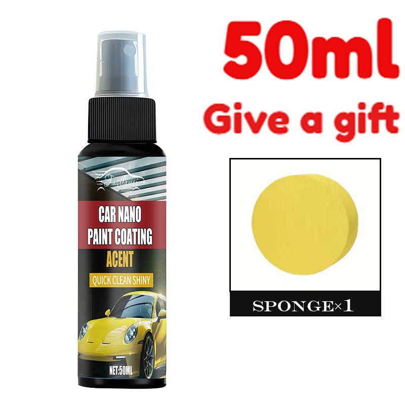 

50/100/200ML Car Scratch Repair Liquid Polishing Spray Plastic Refurbished Agent Car Coating Spray Car Interior/Exterior Leather