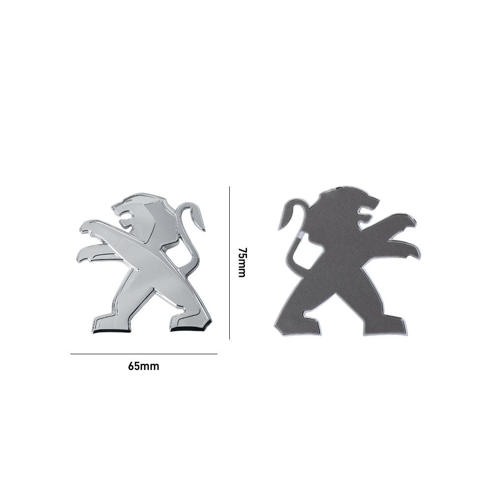 2026 Hete Auto Sticker Auto Voorgrille Embleem Achterklep Badge Sticker Auto Decoratie Accessoires Voor Peugeot RCZ 206 208 3008 30