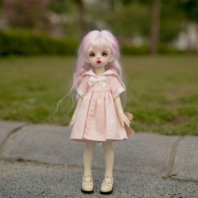 BJD 1/6 Historic Trend Clothing JK Clothing On Campus 30cm Women's Clothing Can Wear Lolita Style Court Skirt