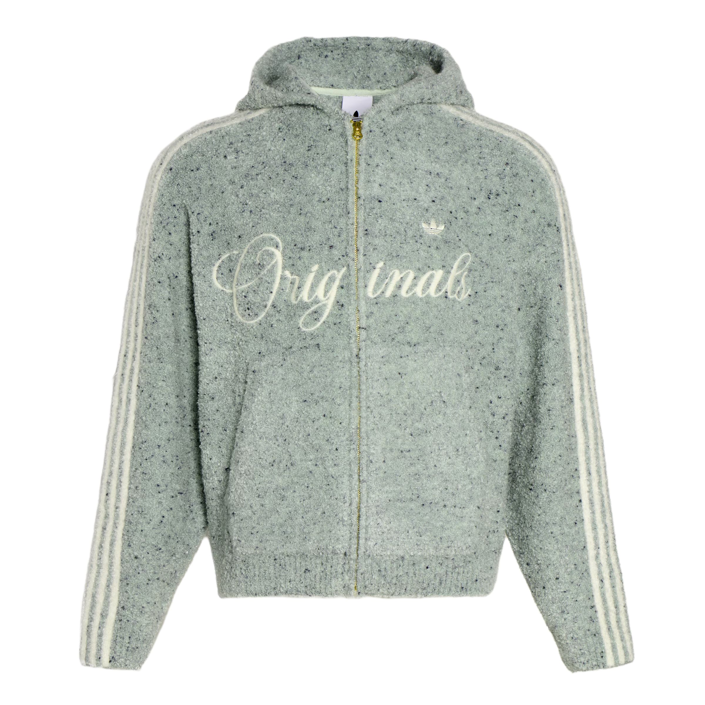 

Adidas Originals FW25 Капюшон с вышивкой Год Кролика Ограниченная серия CNY Новый год Удобная Свободная Спортивная Толстовка Куртка Унисекс куртки KT0717 2XL