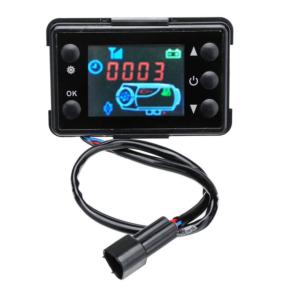 3Pcs Car Air Diesel Heater 3KW 5KW 12V Motherboard Controller Board Monitor With LCD Switch Remote Controller