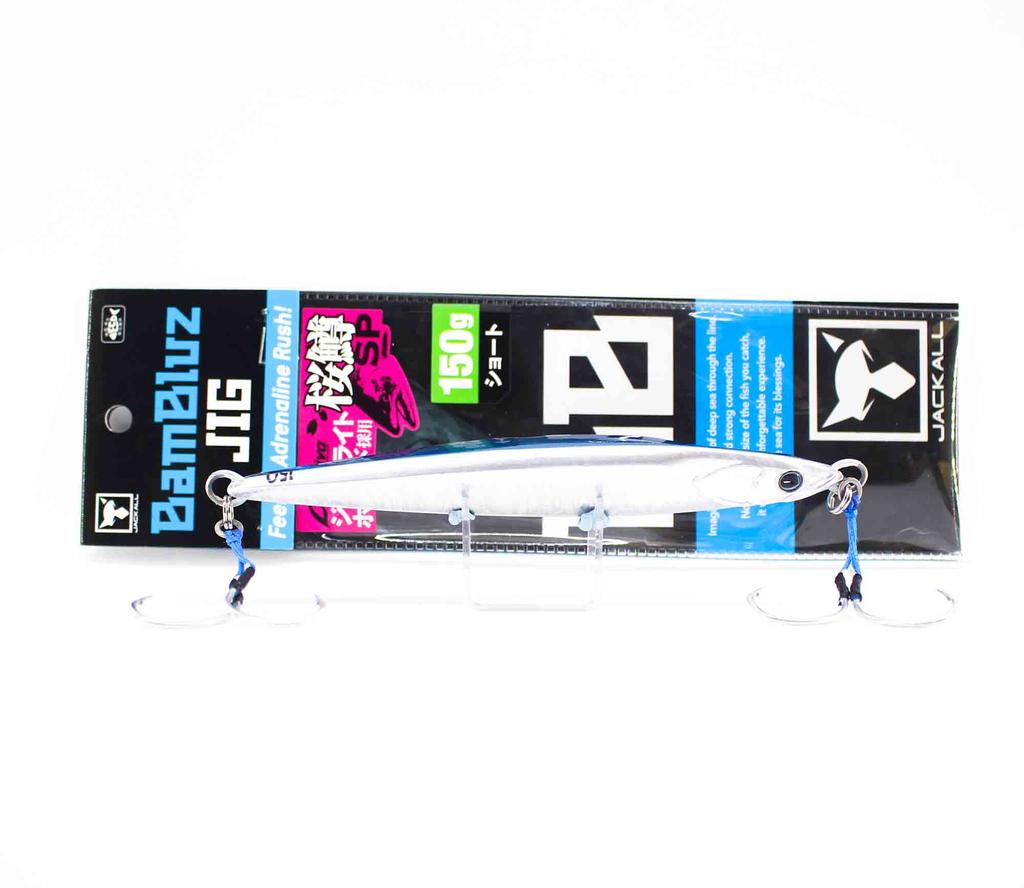 Jackall Metal Jig Bambluz Short Sakuramasu 150 grams Jinbe Glow (3712)