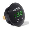 PPIOOY Waterproof Voltmeter for Motorcycle Car Digital Display LED Display