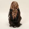 Luxury Fashion Leopard Print 70*70cm Square Scarf Women Soft Satin Hairband Neckerchief Tie Female Headband Foulard Bag Ribbon